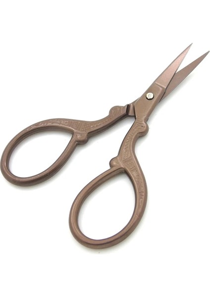 Koyu Kahverengi Tarzı 1 Adet Retro Nakış Veya El Sanatları Zanaat Eski Çapraz Avrupa Kumaş Veya Dikiş Dıy Dikiş Terzi Kesici (Yurt Dışından)