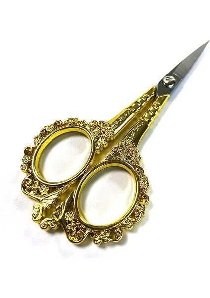 Pembemsi Gri Tarzı Zambak Desen Tasarım Avrupa Retro Profesyonel Dikiş Veya Dikiş Malzemeleri Altın Veya Kumaş Için Mını Antika Ors (Yurt Dışından)