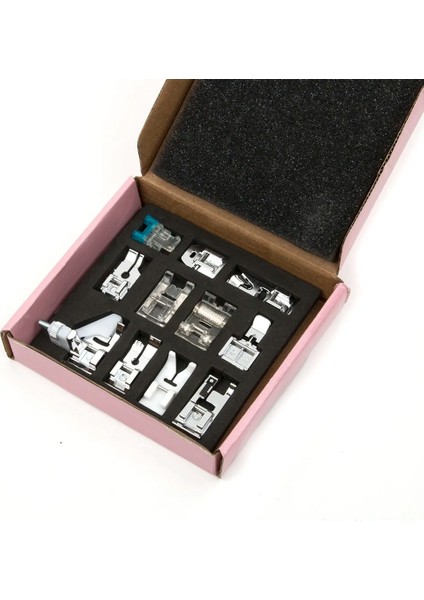 Ev Tipi Çok Fonksiyonlu Dikiş Makinelerinin Çoğu Için Yerli Dikiş Makinesi Baskı Ayağı Ayakları Sanat Giyim Dikişi (Yurt Dışından) modelleri