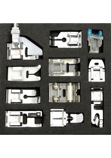 Ev Tipi Çok Fonksiyonlu Dikiş Makinelerinin Çoğu Için Yerli Dikiş Makinesi Baskı Ayağı Ayakları Sanat Giyim Dikişi (Yurt Dışından) fırsatları