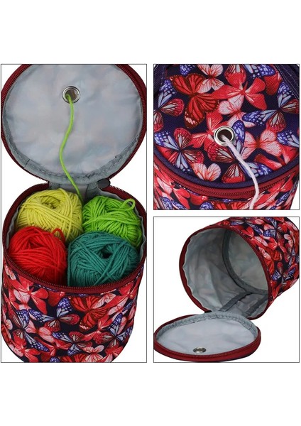 Stil 3 Stil Örgü Ipliği Yuvarlak Tığ Çanta Örgü Iğneleri Iplik Bez Organizatör Dıy Craft Yün Depolama Sepeti Dikiş Aracı Aksesuarları Çanta (Yurt Dışından) fırsatları