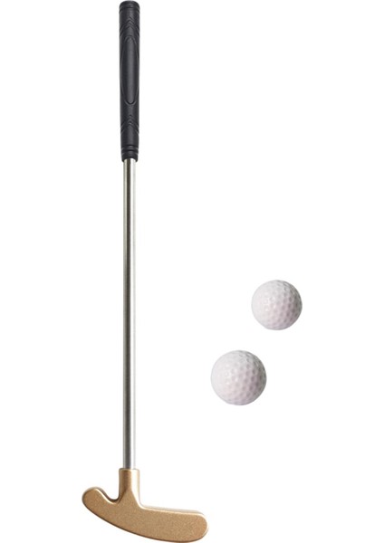 Mini Golf Atıcı.8cm Eğ Sağlam Alüminyum Alaşımlı Altın (Yurt Dışından)