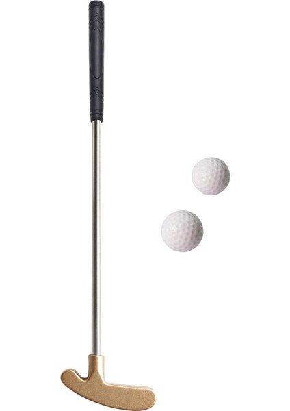 Mini Golf Atıcı.8cm Eğ Sağlam Alüminyum Alaşımlı Altın (Yurt Dışından)