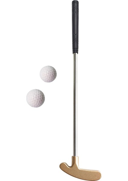 Mini Golf Atıcı.8cm Eğ Sağlam Alüminyum Alaşımlı Altın (Yurt Dışından)
