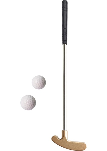 Mini Golf Atıcı.8cm Eğ Sağlam Alüminyum Alaşımlı Altın (Yurt Dışından)