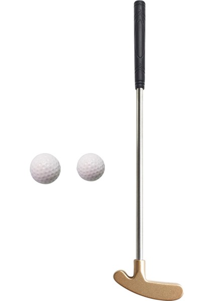 Mini Golf Atıcı.8cm Eğ Sağlam Alüminyum Alaşımlı Altın (Yurt Dışından)