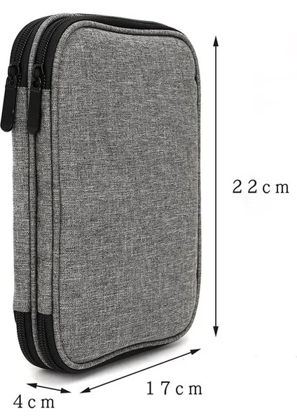 Açık Gri Tarzı Koknıt Boş Örgü Iğneleri Kılıf Seyahat Depolama Organizatör Yuvarlak Örgü Iğneleri ve Diğer Aksesuarlar Için Saklama Çantası (Yurt Dışından) fiyatları