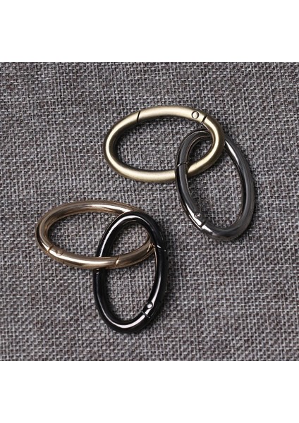 Bronz Tarzı 5.0 cm 2 Adet Çinko Alaşımlı Kaplama Kapı Yaylı Oval Halka Tokalar Klipler Karabina Çantalar Çanta Oval Itme Tetik Yaylı Kancalar Karabinalar (Yurt Dışından) modelleri