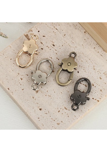 Bronz Tarzı Lum Çiçeği Kanca Istakoz Toka Yaka Metal Karabina Kemer Tokaları 4 Renkler Dıy Sanatlar Anahtarlık Çanta Parçası Dikiş Aksesuarları (Yurt Dışından) modelleri