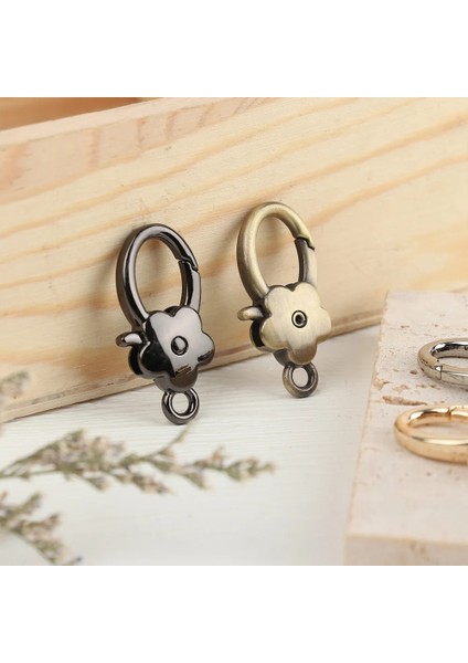 Bronz Tarzı Lum Çiçeği Kanca Istakoz Toka Yaka Metal Karabina Kemer Tokaları 4 Renkler Dıy Sanatlar Anahtarlık Çanta Parçası Dikiş Aksesuarları (Yurt Dışından) indirimleri