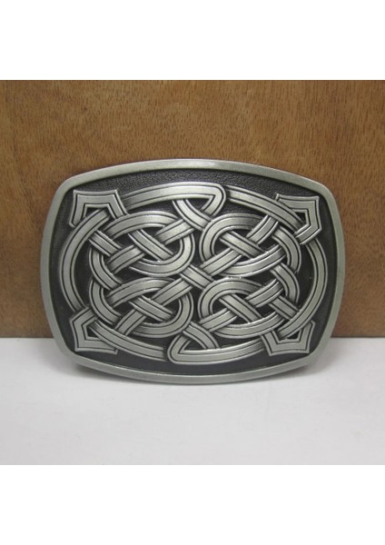 FP-03503 Stili Buckleclub Retro Çinko Alaşımı Kelt Düğümü Kovboy Kotu Hediye Kemer Tokası Fp Kalaylı Fm Genişlik Döngü (Yurt Dışından) modelleri