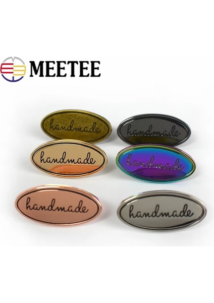 Gülaltın Tarzı 20X40MM-10 Adet Meetee El Yapımı Metal Çantalar Dekoratif Pin Toka Etiketleri Etiketi El Sanatları Toka Düğmesi Dıy Donanım Aksesuarları (Yurt Dışından) fiyatları