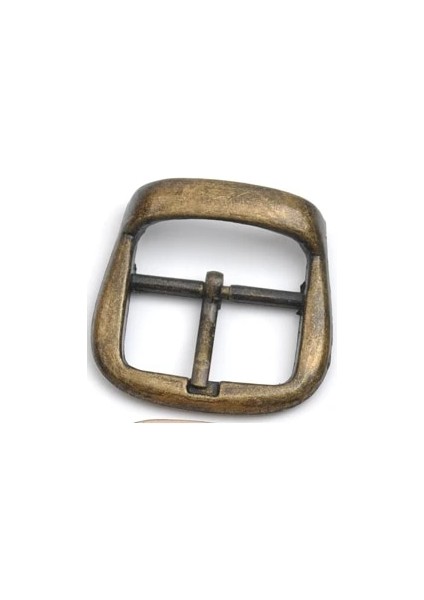 Antik Pirinç Tarzı Lot Iç Genişlik Etal Kemer Tokası Pim Tokası Basit Stil Silverbronzeblackgold BK-049 (Yurt Dışından)