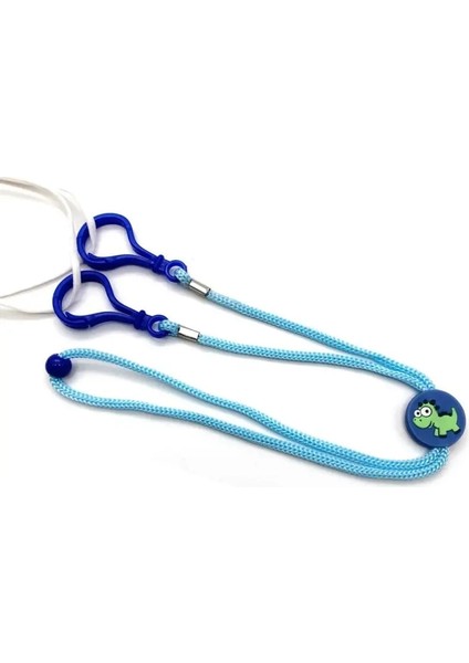 No.1 Tarzı Gosterildigi Gibi Ayarlanabilir Renk Karikatür Çocuk Naylon Asılı Halat Iki Kanca Dinozor Kaplumbağa Aslan Maskesi Kordon Yüz Maskesi Tutucu Konfor Kemeri (Yurt Dışından) modelleri