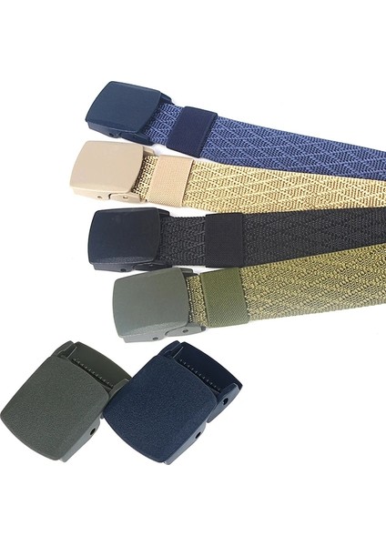 Siyah Stil 32MM Plastik Kemer Tokası Erkek Kemer Kanvas Kemer Cosplay Askeri Ayarlanabilir Bağlı Naylon Dokuma Dıy Aksesuar (Yurt Dışından) fiyatları