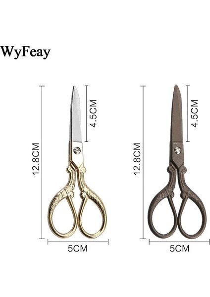 Altın Tarzı Retro Tailor'ors Antik Tasarım Nakış Vintage Ors Dikiş Ors Oya Terzi Makası Zakka El Aletleri (Yurt Dışından) modelleri