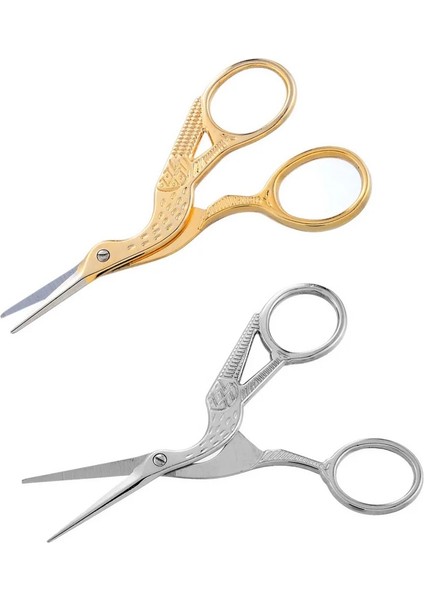 Gümüş Tarzı Retro Klasik Zakka Çapraz Avrupa Vintage Antika El Sanatları Dıy Dikiş Ev Aracı Vinç Altın Dikiş El Sanatları Terzi Veya (Yurt Dışından) modelleri