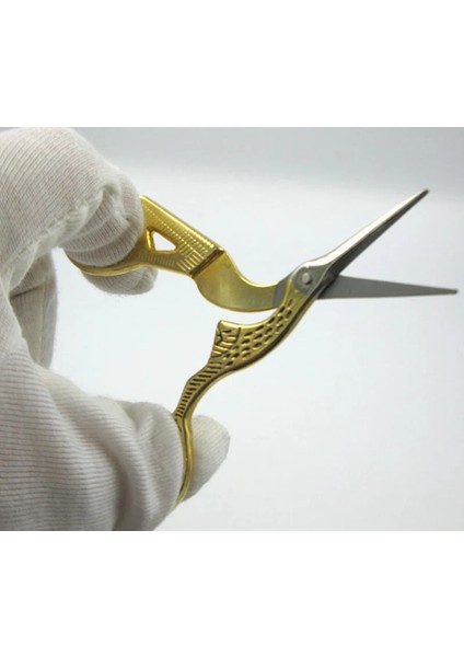 Gümüş Tarzı Retro Klasik Zakka Çapraz Avrupa Vintage Antika El Sanatları Dıy Dikiş Ev Aracı Vinç Altın Dikiş El Sanatları Terzi Veya (Yurt Dışından) indirimleri