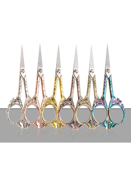 Şerit Tarzı Paslanmaz Çelik Vintage Ors Kelebek Çiçek Dikiş Retro Nakış Ors Kısa Kumaş Kesici Iplik Makası (Yurt Dışından) fiyatları