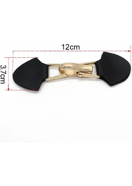 No.6 Tarzı Çok Pu Deri Kayış Toka Palto Ceket Ceket Dekorasyon Giyim Aksesuarları Için Metal Geçiş Düğmeleri (Yurt Dışından)