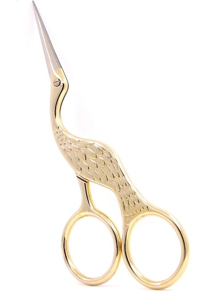 Altın Tarzı Retro Avrupa Dikiş El Sanatları Dıy Ev Alet Aksesuarları Balıkçıl Nakış Veya Vinç Şekilli Çapraz Dikiş Terzi Veya (Yurt Dışından)