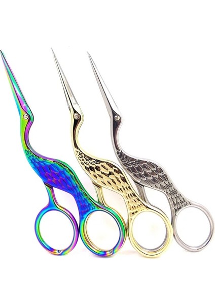 Altın Tarzı Retro Avrupa Dikiş El Sanatları Dıy Ev Alet Aksesuarları Balıkçıl Nakış Veya Vinç Şekilli Çapraz Dikiş Terzi Veya (Yurt Dışından) fiyatları