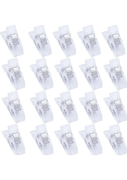 20PC Sarı Stil Çanta Konfeksiyon Hemming Dikiş Klipsi Güçlü Patchwork Düğme Konumlandırma Sabitleme Klipsi Dikiş Aksesuarları Aracı 2021 (Yurt Dışından) modelleri