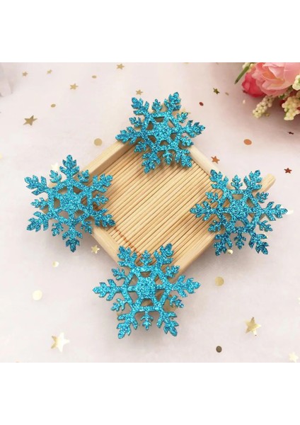 Mavi Stil mm Glitter Noel Kar Taneleri Kompozit Altın Tozu Kumaş Aplikler Düğün Yapımı Dıy Zanaat Malzemeleri A92 (Yurt Dışından)