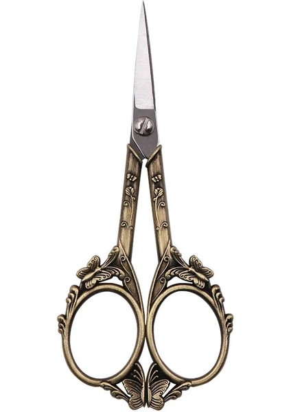 02-12X4.4CM Stili Paslanmaz Çelik Vintage Ors Dikiş Kumaş Kesici Nakış Veya Kuyruk Ipliği Veya Dikiş Makası Için Aletler (Yurt Dışından)