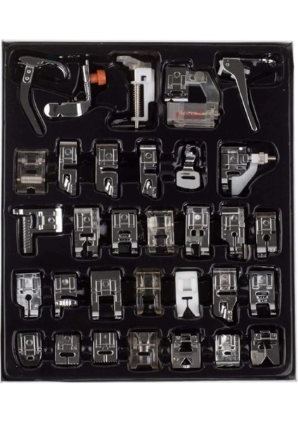 42 Adet Tarzı Adet Dikiş Makinesi Baskı Ayağı Kiti Giyim Onarım Aracı Ayak Baskı Kiti Brother Singer Için Dikiş Aksesuarları (Yurt Dışından) fiyatları