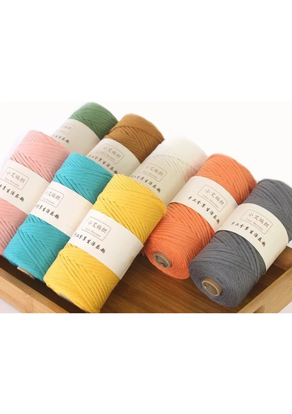 S3011 Stili % Pamuk Tek Telli Makrome Kordon Renkli Pamuk Makrome Halat Duvara Asılı Ev Dekorasyon Hediye Goblen Sanat (Yurt Dışından) fiyatları