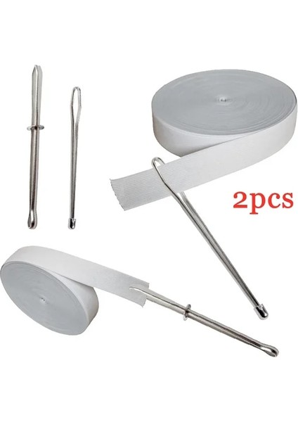2 Adet Stil Kullanışlı Paslanmaz Çelik Klipsler Elastik Kemer Ip Giyen Alet Çantası Sarma Ipi Dikiş Aksesuarları Giyen Dikiş Aleti (Yurt Dışından) indirimleri