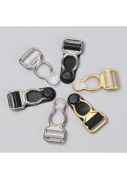 No.6 Tarzı Siyah Ayar Tokası Korse Iç Bacak Jartiyer Kemer Klipsi Kancaları Çorap Çorap Sapları Askı Alaşımlı Çorap Klipleri Sıcak (Yurt Dışından) indirimleri