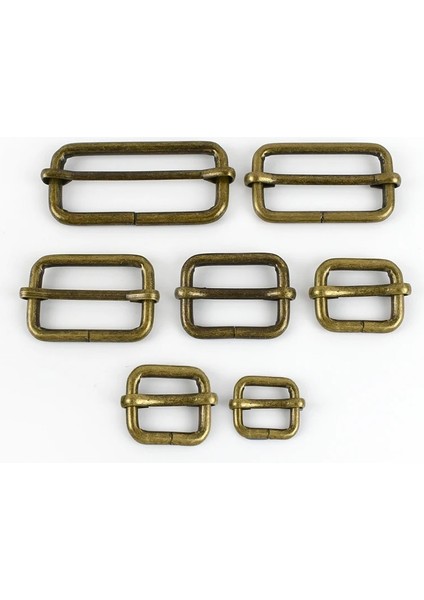 Bronz Tarzı 10 ADET50MM Pcs mm Metal Slaytlar Tri-Glides Roller Pin Tokaları Çanta Kayışı Kaydırıcı Ayar Kemer Tokası Dıy Çanta Konfeksiyon Aksesuarları (Yurt Dışından)
