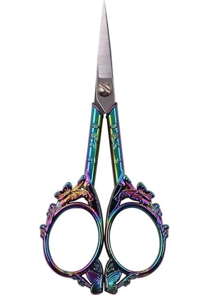 Kelebek 6 Tarzı Paslanmaz Çelik Vintage Ors Dikiş Kumaş Kesici Nakış Veya Kuyruk Ipliği Veya Dikiş Makası Için Aletler (Yurt Dışından)