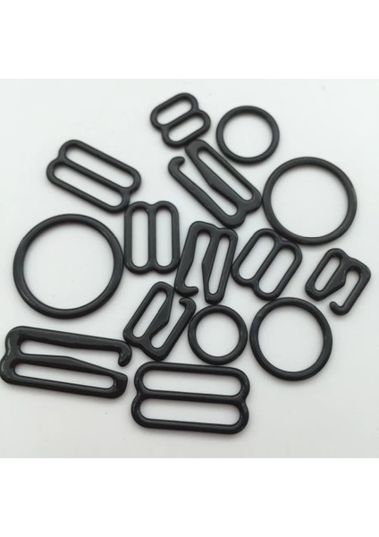 Kaydırıcı Stili 25 mm Lot Siyah Sütyen Ayarlayıcı Metal Kaydırıcı Kanca Halkası Bikini Iç Çamaşırı Için (Yurt Dışından) fırsatları
