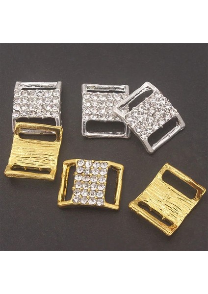 Altın Toka Tarzı Bikini Sutyen Dekorasyon Diy Kemer Yüzükler Için Taklidi ile Metal Tokalar Dikiş Çanta Aksesuarları 15XPCS (Yurt Dışından) fırsatları