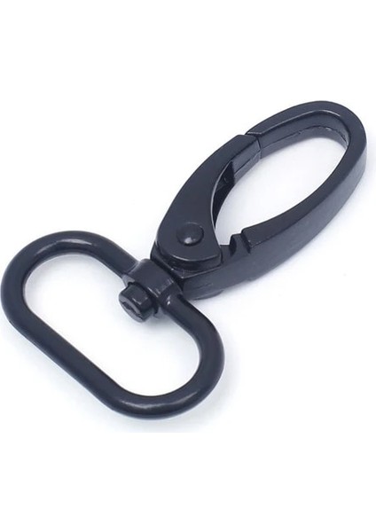 Siyah Stil 38MM Meetee mm Metal Kemer Tokaları Döner Istakoz Toka Köpek Tasması Askı Toka Karabina Yapış Kanca Dıy Aksesuar (Yurt Dışından)