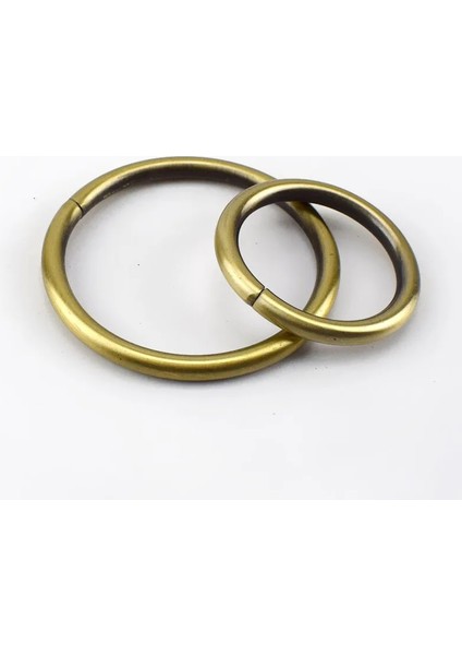 Pirinç Tarzı 20MM-20 Adet Meetee Metal O Şekli Halka Toka Daire Bağlantı Kancası Dıy Çanta Askı Kemer Köpek Yaka Parçaları Aksesuar (Yurt Dışından)