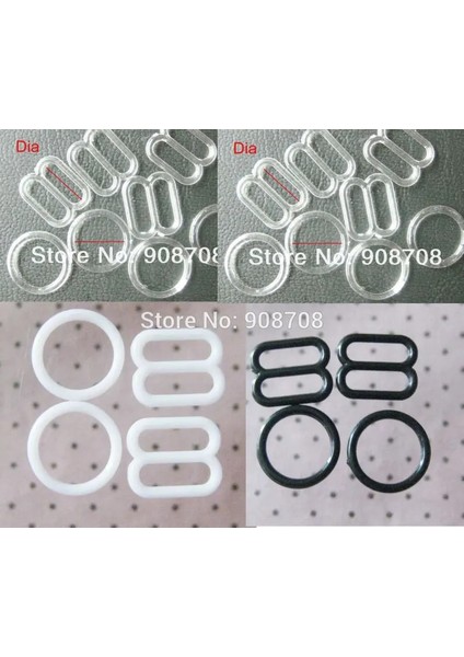 Siyah Stil 6mm Sığdır HW001 Ayarlanabilir Tokalı Popolar (O Ring ve 8 Slider) Ayarlanabilir Sutyen Kemer Tokaları Birçok Boy Mevcuttur (Yurt Dışından) fiyatları