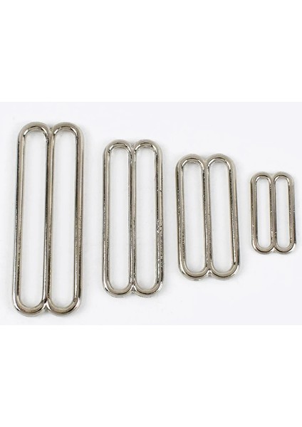 Gümüş-Triglide Stili 25MM-20 Adet Meetee Adet mm Metal Tri-Glide Tokaları Ayarlamak Toka Sutyen O Halka Kaydırıcılar Askı Tokası Dıy Kemer Kancası Konfeksiyon Dikiş Aksesuarı (Yurt Dışından)