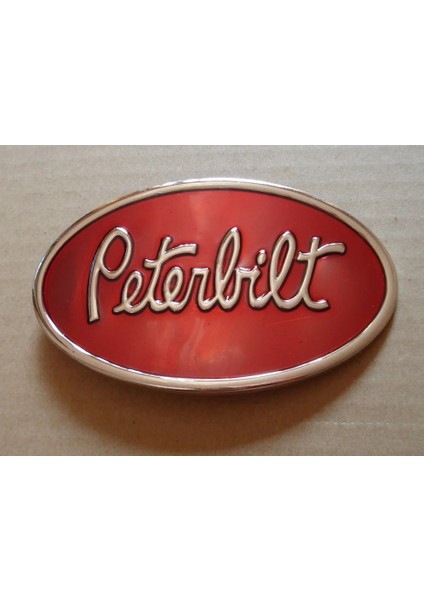 Bir Stil 4cm Genişliğinde Kemer Için Uygun Oval Peterbilt Kamyon Kemer Tokası (Yurt Dışından)