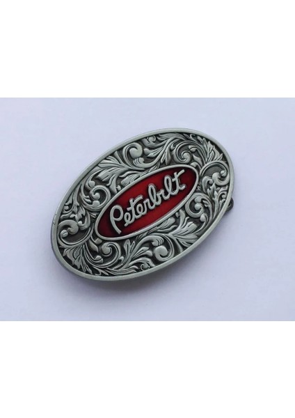Bir Stil 4cm Genişliğinde Kemer Için Uygun Oval Peterbilt Kamyon Kemer Tokası (Yurt Dışından) modelleri