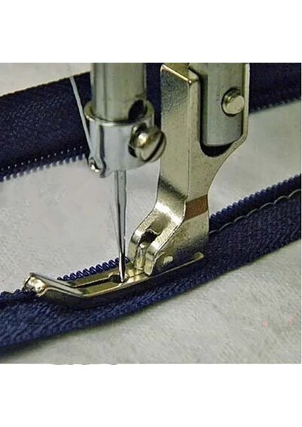 No.4 Tarzı Endüstriyel Dikiş Makinası Fermuar Baskı Ayağı, Görünmez Fermuar Ayağı ， Tek Taraflı Fermuar Ayağı, Gizli Fermuar Ayağı (Yurt Dışından)