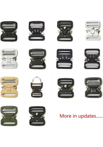 Siyah-H Tarzı 39MM-2 Adet mm Alaşım Hızlı Yan Serbest Bırakma Tokası Erkek Açık Taktik Kemer Tokaları Kafa Dıy Elbise Dokuma Kayış Açık Havada Aksesuar (Yurt Dışından) modelleri