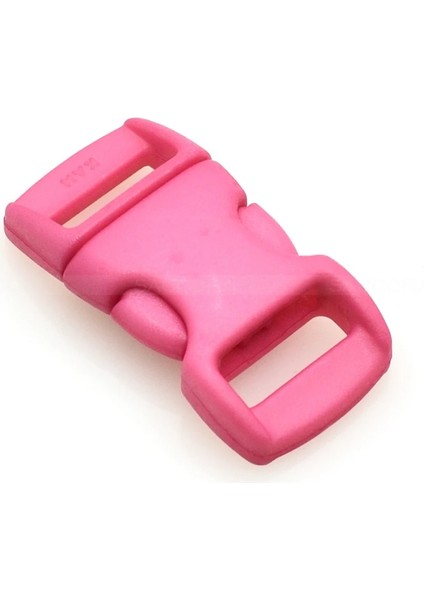 Pembe Tarzı Karışık Renkli M "yan Serbest Bırakma Tokası Paracord Bilezik Köpek Yaka Sırt Çantası Askı Dokuma Backage Accessiores (Yurt Dışından)