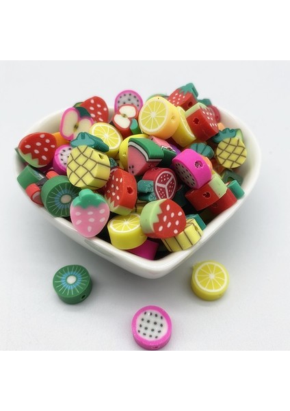 No.27 Tarzı Yeni Lot Ixed Renkler Aşk Şekli Kil Spacer Boncuk Takı Yapımı Için Polimer Kil Boncuk Dıy El Yapımı Aksesuarlar (Yurt Dışından) indirimleri