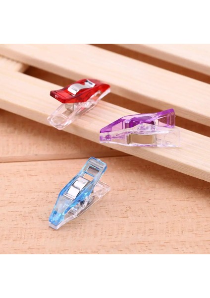 Lastik Dikiş Klipleri Tutucu Örgü Ofis Tedarik Karışık Wonder Klipler Dıy Patchwork Kumaş Kapitone Cımbız Tutturmak Için (Yurt Dışından)