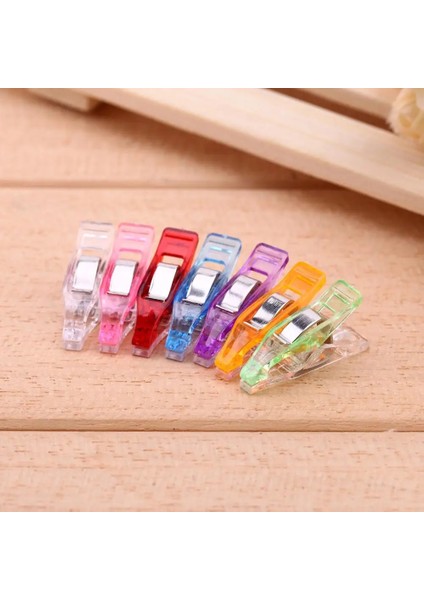 Lastik Dikiş Klipleri Tutucu Örgü Ofis Tedarik Karışık Wonder Klipler Dıy Patchwork Kumaş Kapitone Cımbız Tutturmak Için (Yurt Dışından)