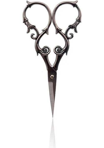 Bronz Tarzı Paslanmaz Çelik Vintage Terzi Ors Çiçek Dikiş Retro Nakış Ors Kısa Kumaş Kesici Iplik Makası (Yurt Dışından) fiyatları